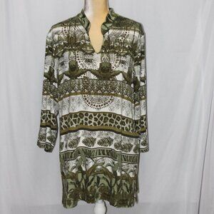 Multiples Safari Style Print Top